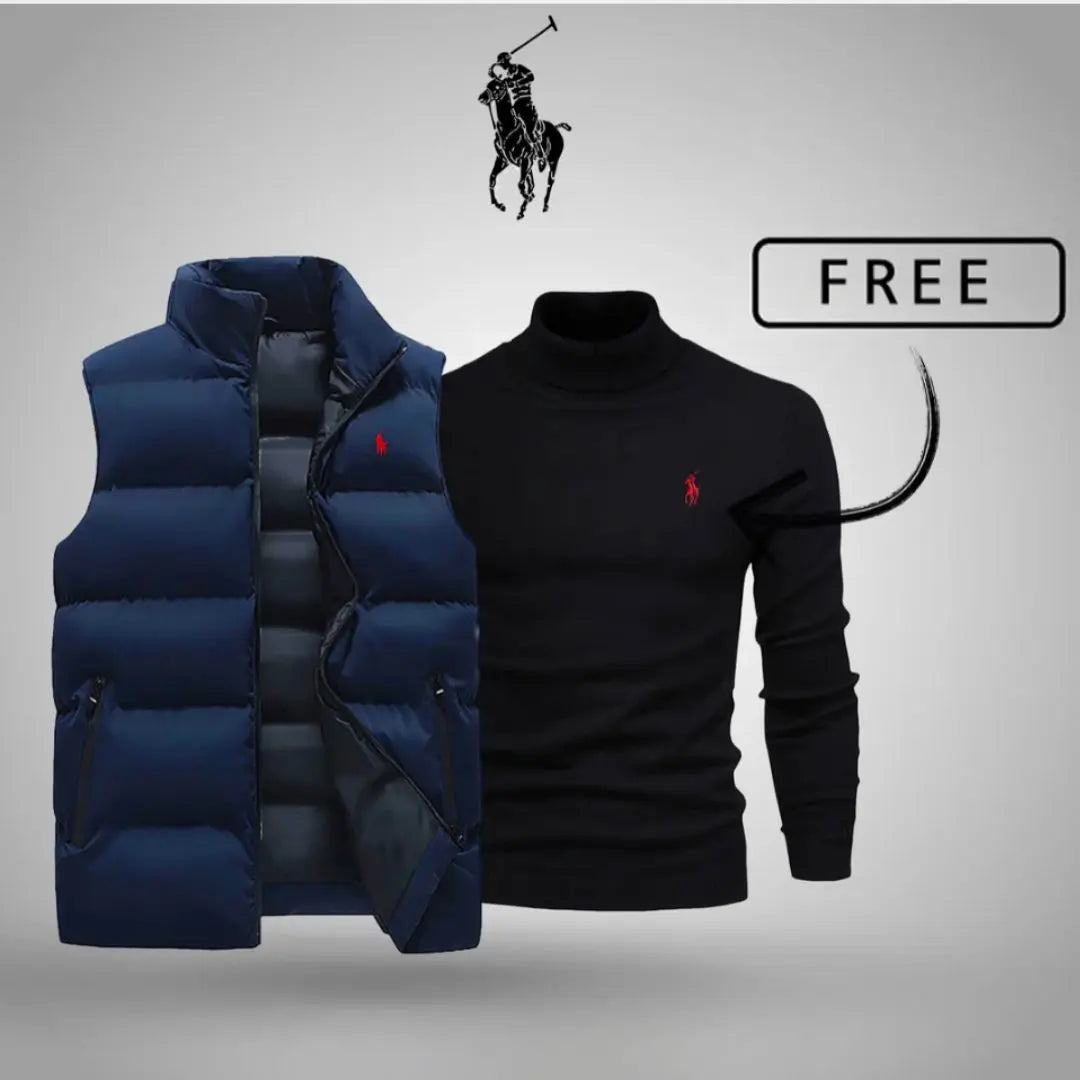 Stile e comfort premium: acquista subito il tuo gilet e il maglione GRATIS