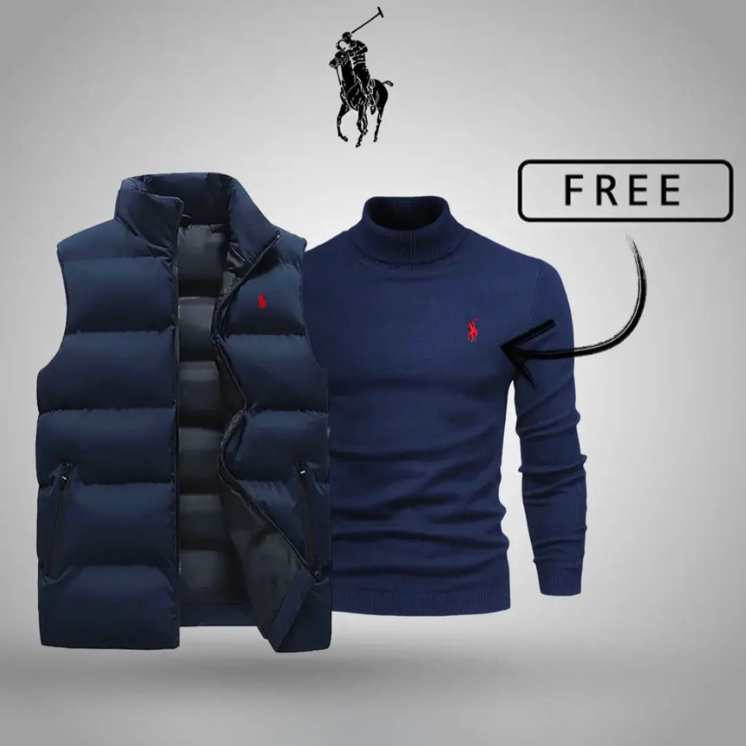 Stile e comfort premium: acquista subito il tuo gilet e il maglione GRATIS