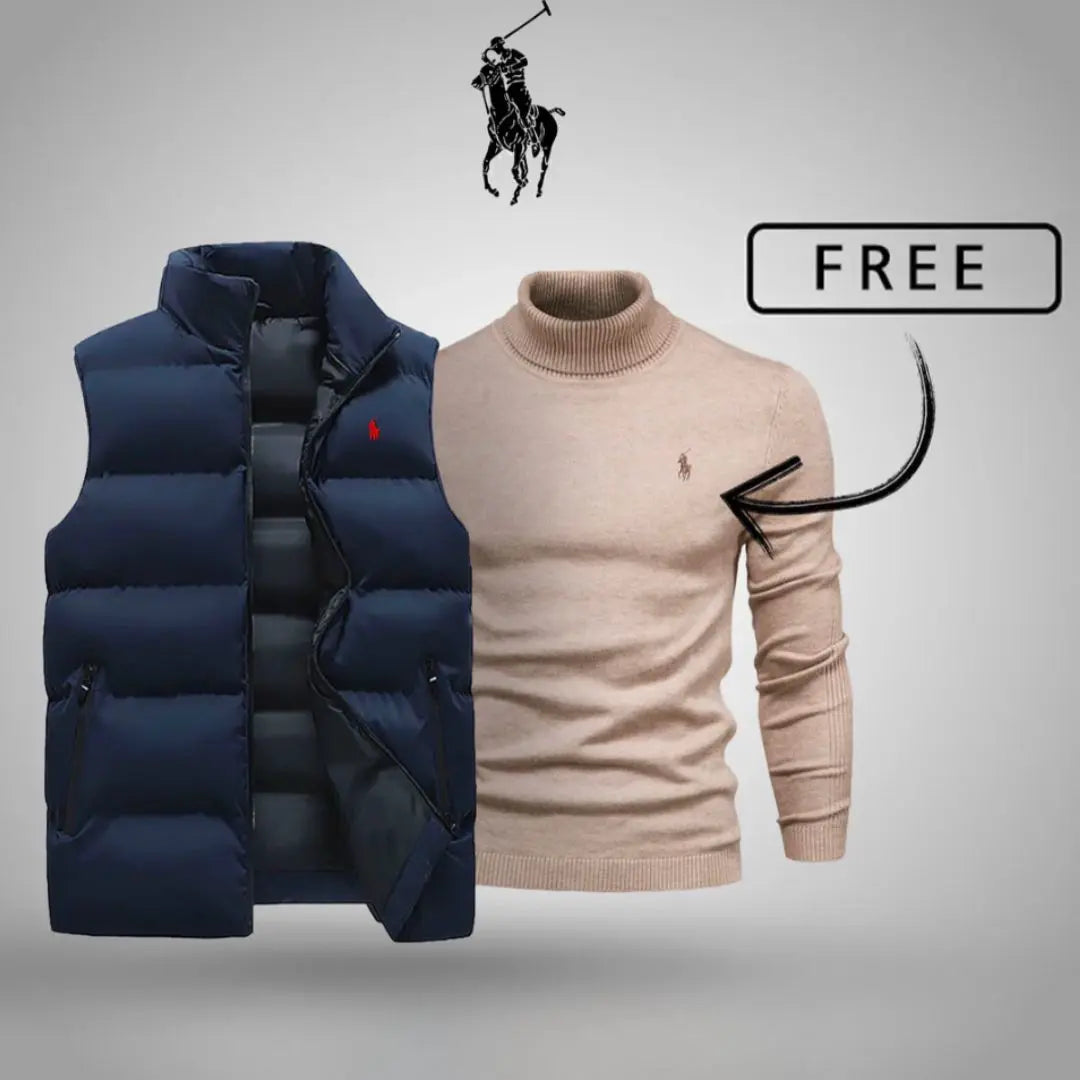 Stile e comfort premium: acquista subito il tuo gilet e il maglione GRATIS