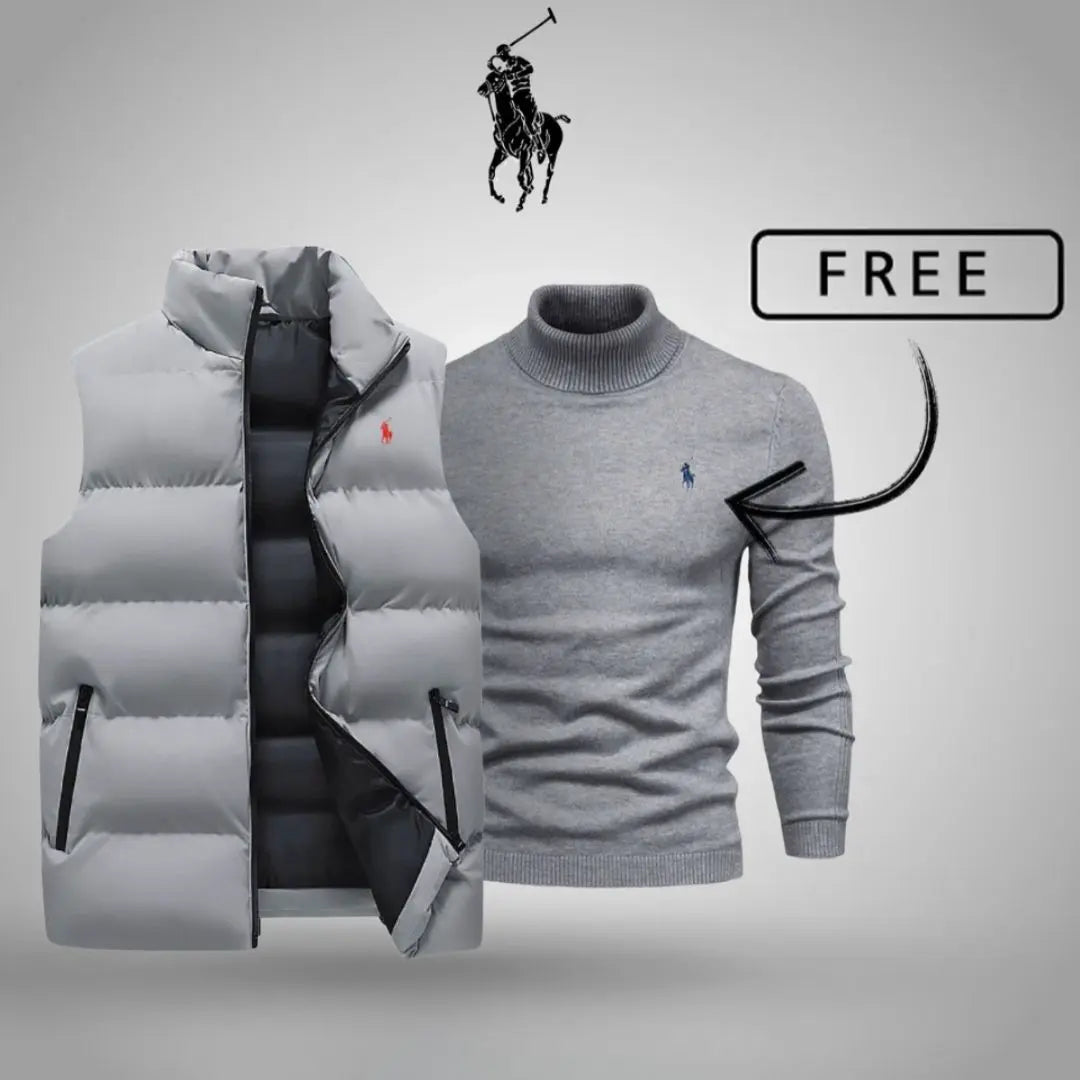 Stile e comfort premium: acquista subito il tuo gilet e il maglione GRATIS