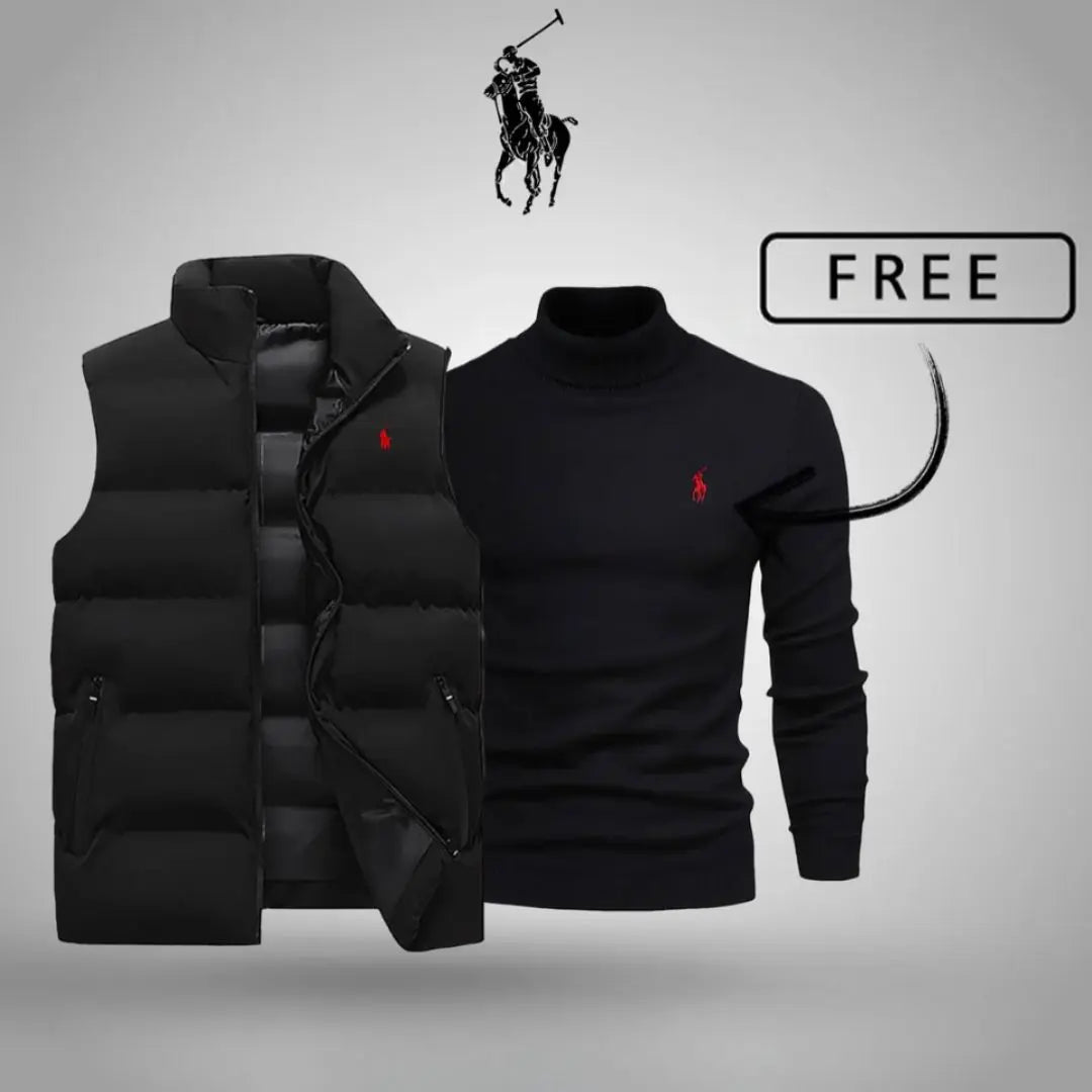 Stile e comfort premium: acquista subito il tuo gilet e il maglione GRATIS