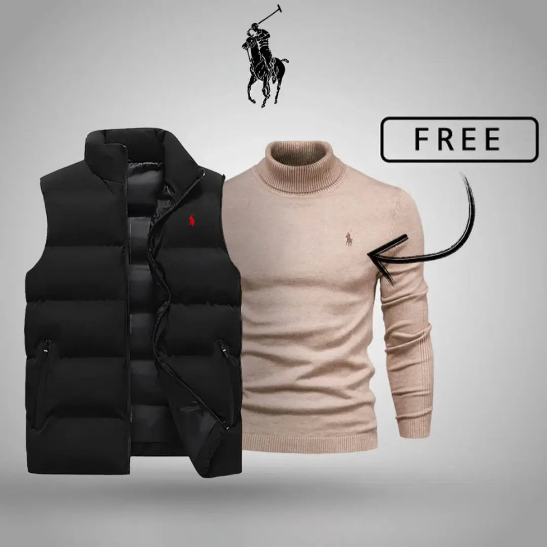Stile e comfort premium: acquista subito il tuo gilet e il maglione GRATIS