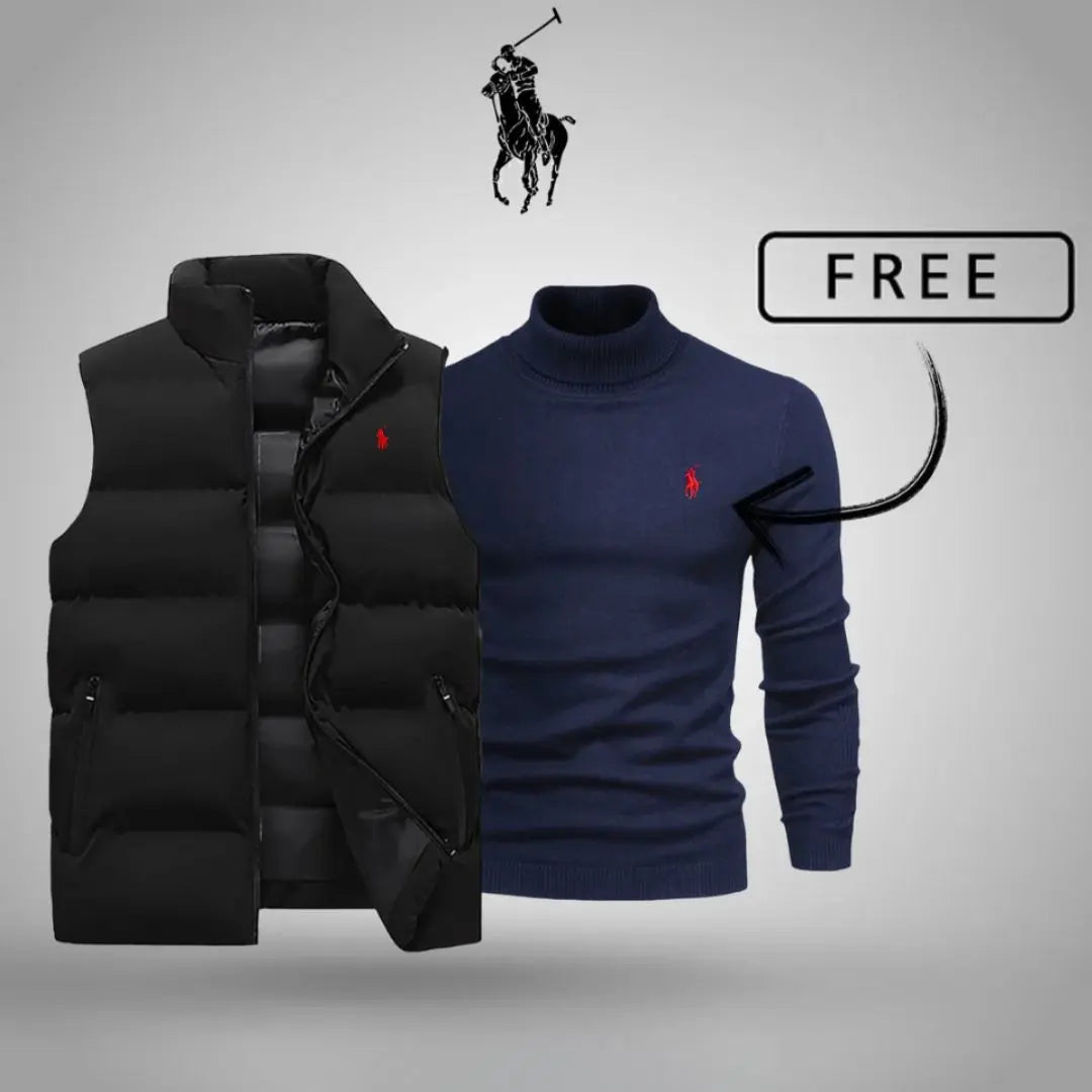 Stile e comfort premium: acquista subito il tuo gilet e il maglione GRATIS