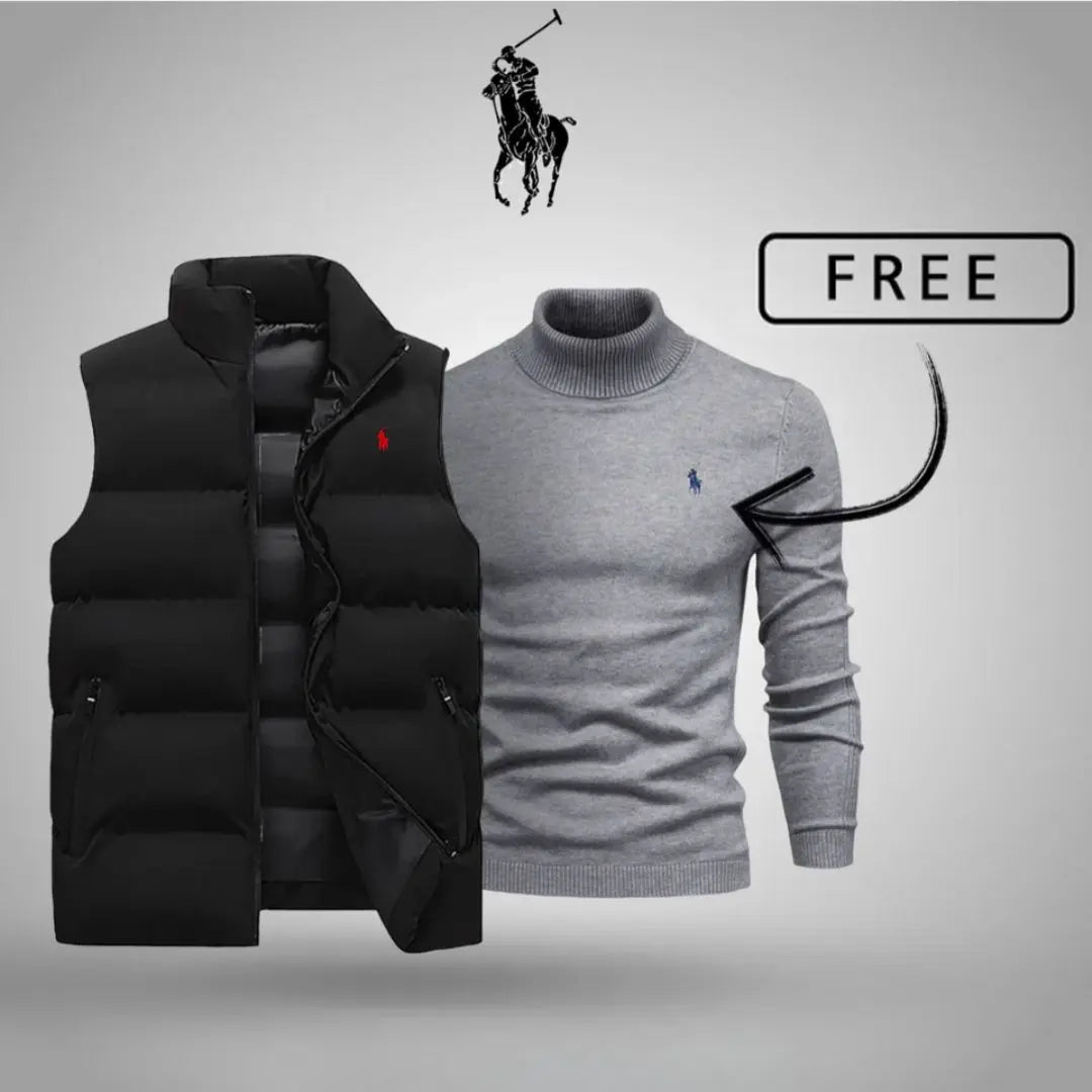 Stile e comfort premium: acquista subito il tuo gilet e il maglione GRATIS