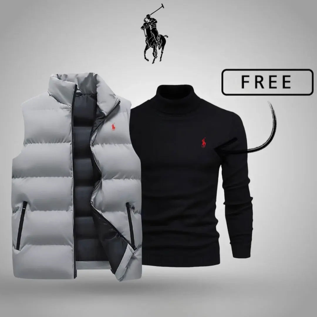 Stile e comfort premium: acquista subito il tuo gilet e il maglione GRATIS